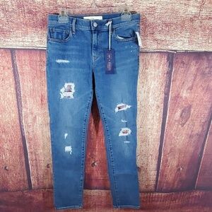GAP Distressed Patched Jean's NWT
